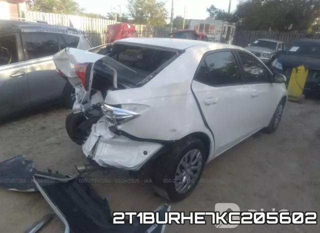 2T1BURHE7KC205602 фото 5