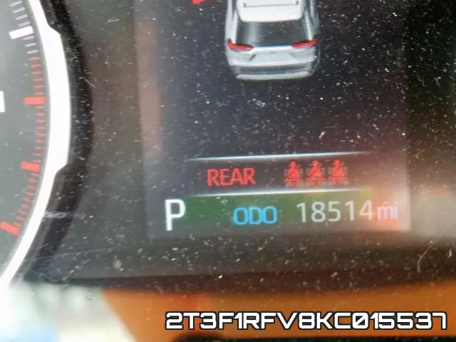 2T3F1RFV8KC015537 фото 9
