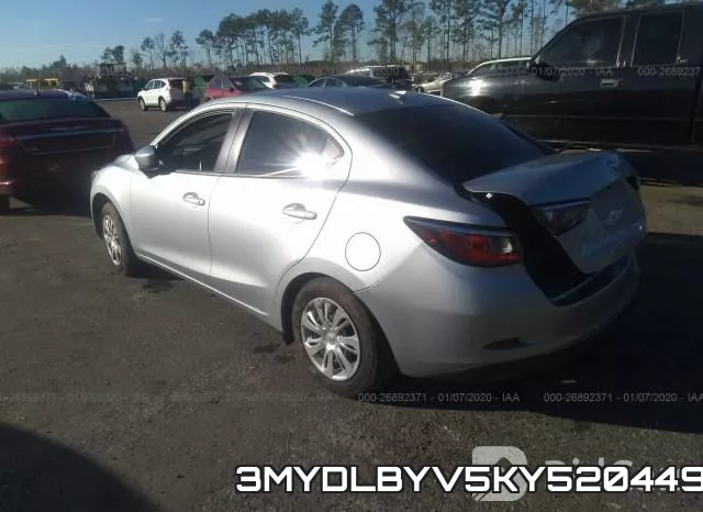 3MYDLBYV5KY520449 фото 4