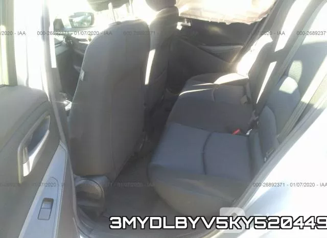 3MYDLBYV5KY520449 фото 9