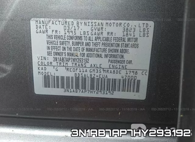 3N1AB7AP7HY293192 фото 10