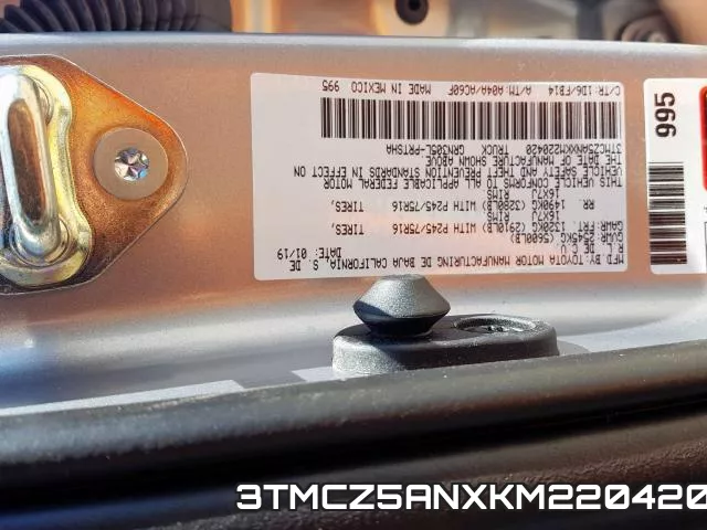 3TMCZ5ANXKM220420 фото 2