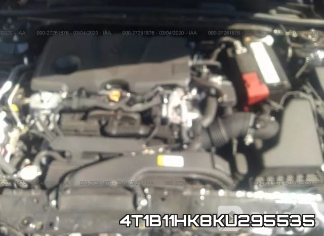 4T1B11HK8KU295535 фото 2