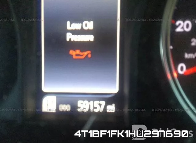 4T1BF1FK1HU297690 фото 8