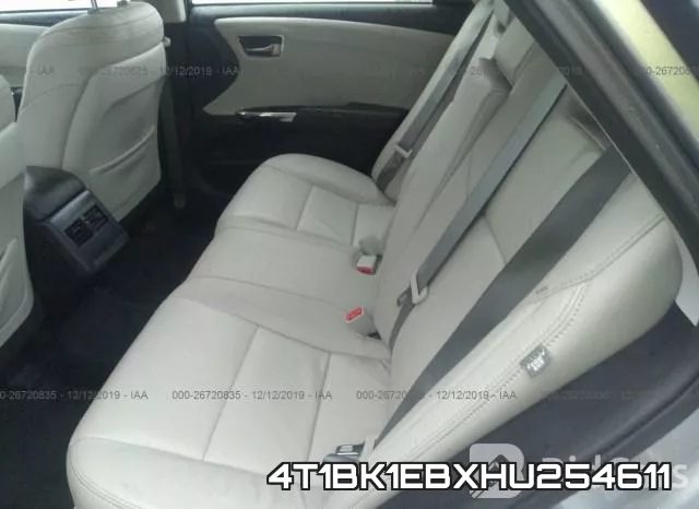 4T1BK1EBXHU254611 фото 9