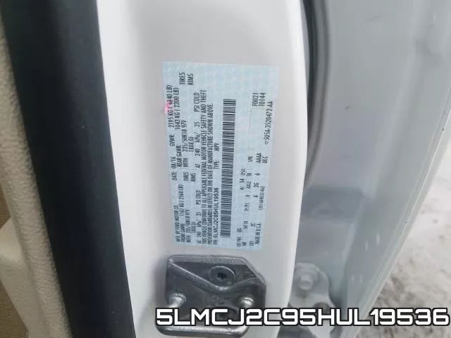 5LMCJ2C95HUL19536 фото 2