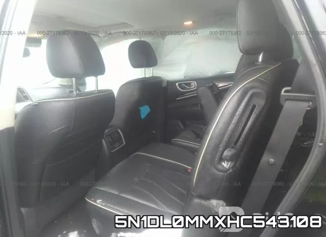 5N1DL0MMXHC543108 фото 9