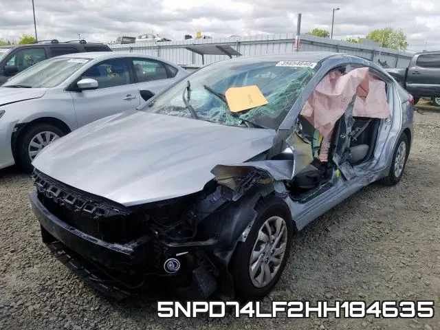 5NPD74LF2HH184635 фото 3