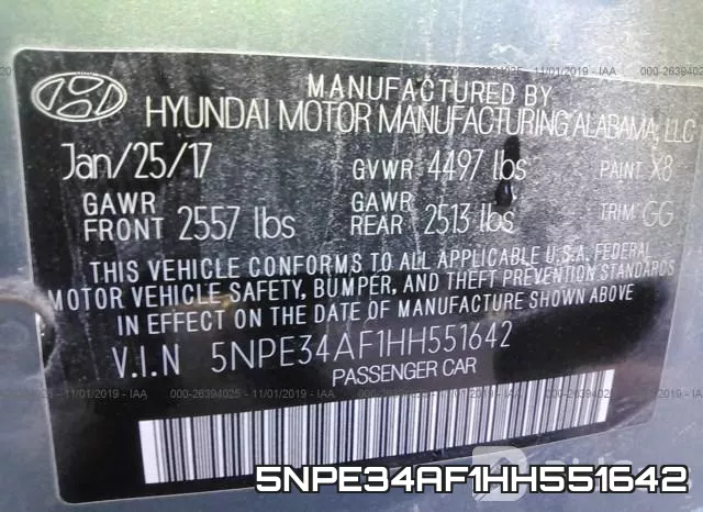 5NPE34AF1HH551642 фото 10