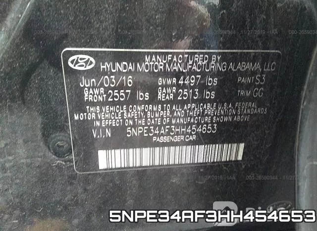 5NPE34AF3HH454653 фото 10