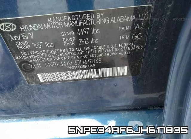 5NPE34AF6JH617835 фото 10