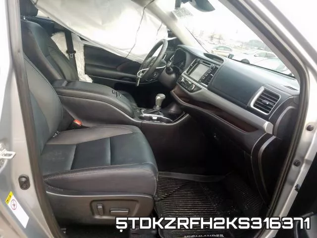 5TDKZRFH2KS316371 фото 6