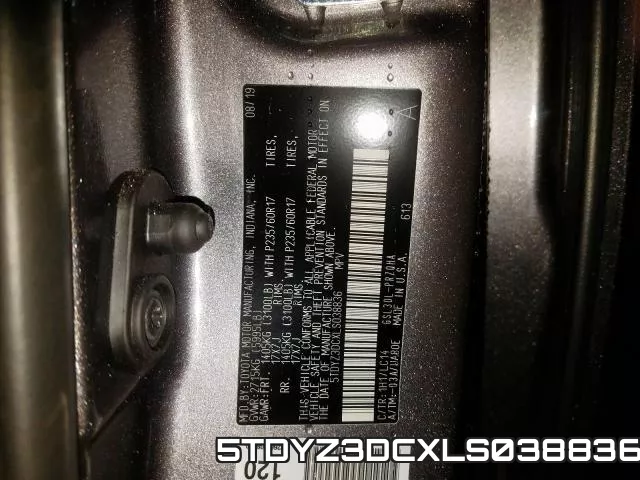 5TDYZ3DCXLS038836 фото 2