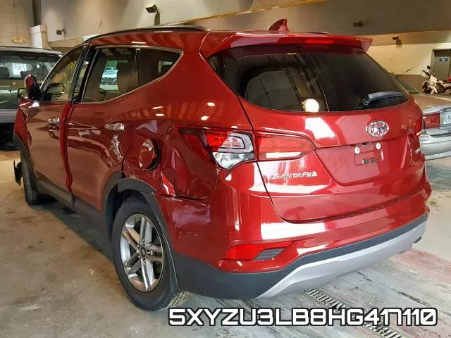 5XYZU3LB8HG417110 фото 4