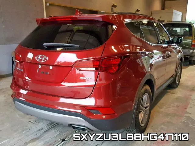 5XYZU3LB8HG417110 фото 5
