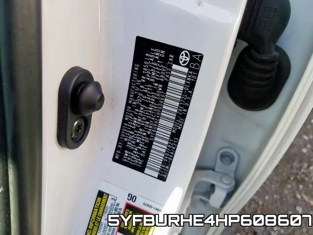 5YFBURHE4HP608607 фото 2