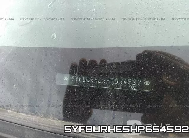 5YFBURHE5HP654592 фото 10