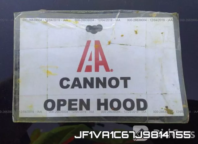 JF1VA1C67J9814755 фото 2