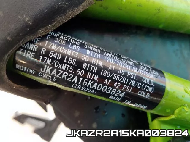 JKAZR2A15KA003824 фото 2