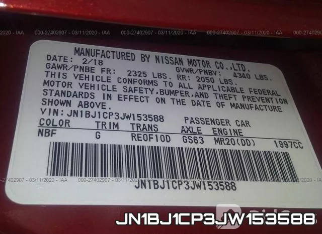 JN1BJ1CP3JW153588 фото 10