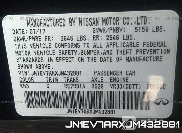 JN1EV7ARXJM432881 фото 10