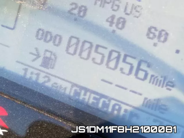 JS1DM11F8H2100081 фото 9