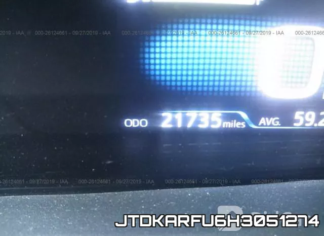 JTDKARFU6H3051274 фото 8