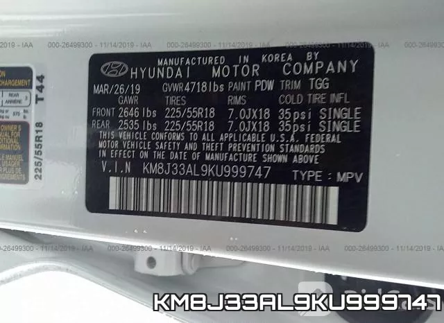 KM8J33AL9KU999747 фото 9