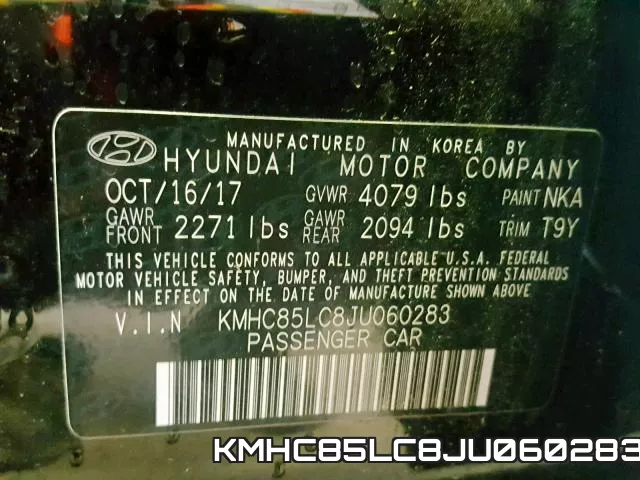KMHC85LC8JU060283 фото 2