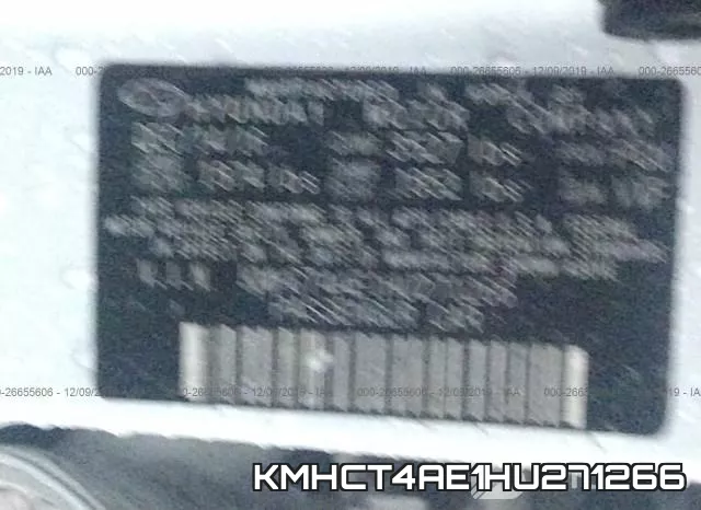 KMHCT4AE1HU271266 фото 10