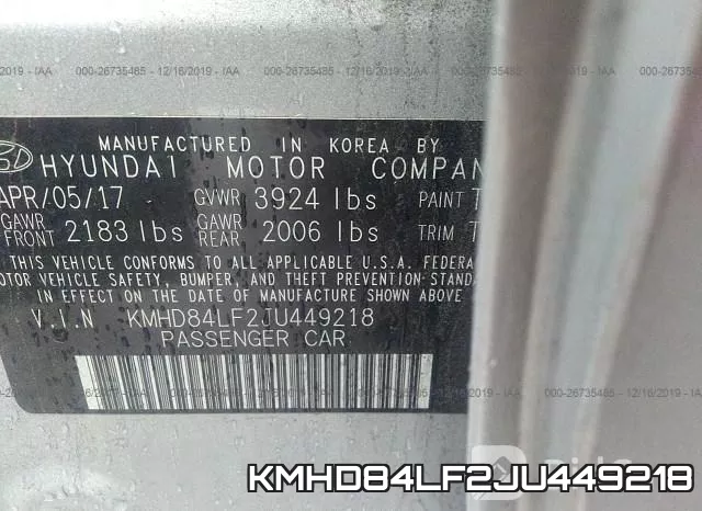 KMHD84LF2JU449218 фото 10