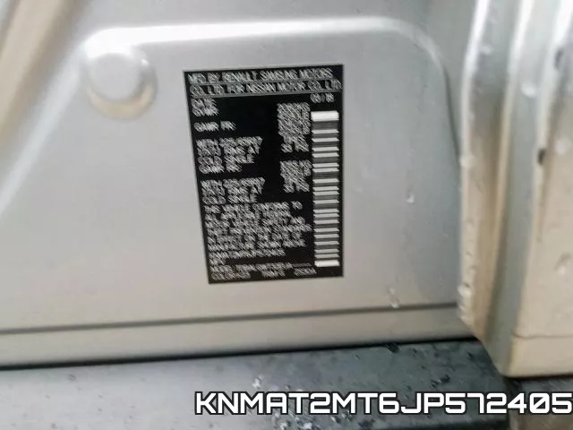 KNMAT2MT6JP572405 фото 2