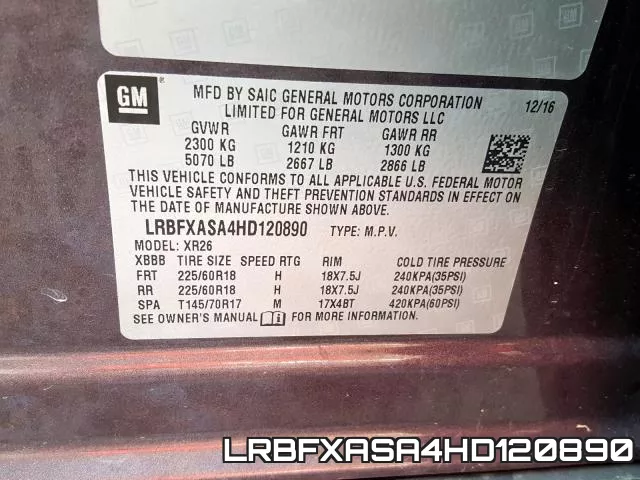 LRBFXASA4HD120890 фото 2