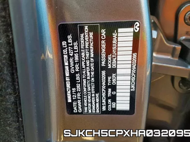 SJKCH5CPXHA032095 фото 2