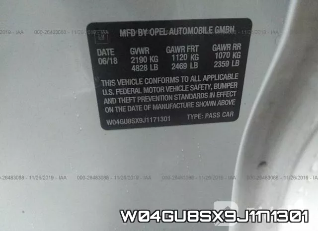 W04GU8SX9J1171301 фото 10
