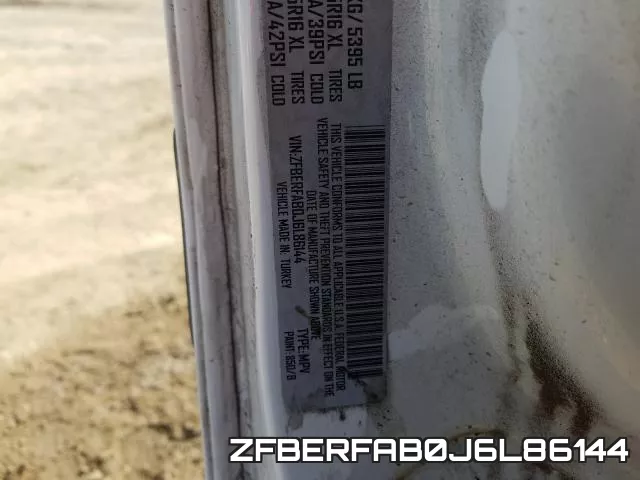 ZFBERFAB0J6L86144 фото 2