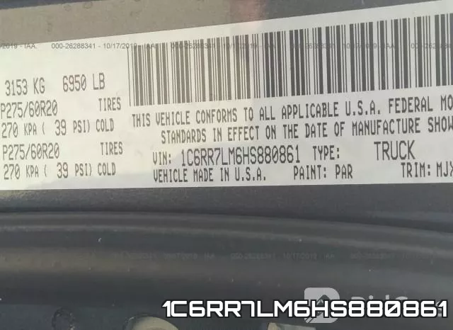 1C6RR7LM6HS880861 фото 10