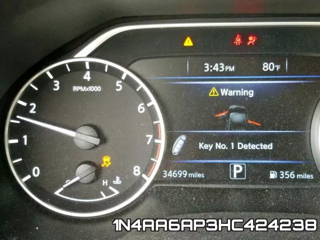 1N4AA6AP3HC424238 фото 9