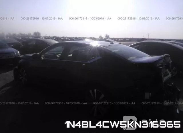 1N4BL4CW5KN316965 фото 4