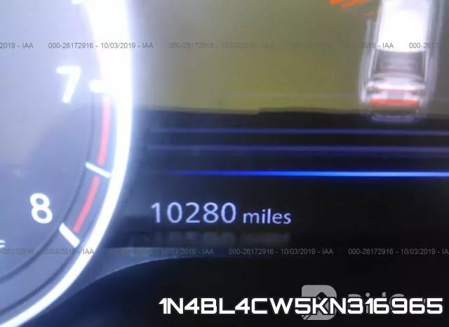 1N4BL4CW5KN316965 фото 8
