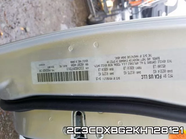 2C3CDXBG2KH728121 фото 2