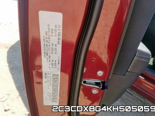 2C3CDXBG4KH505059 фото 2