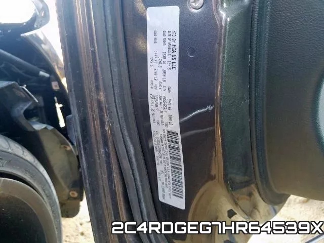 2C4RDGEG7HR64539X фото 2