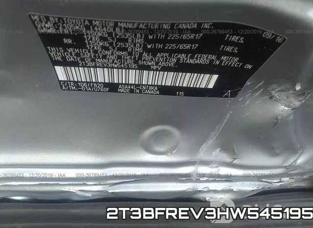 2T3BFREV3HW545195 фото 10