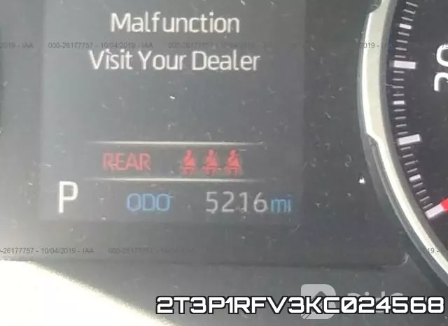 2T3P1RFV3KC024568 фото 8