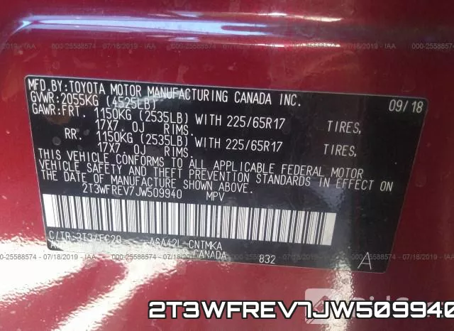 2T3WFREV7JW509940 фото 10