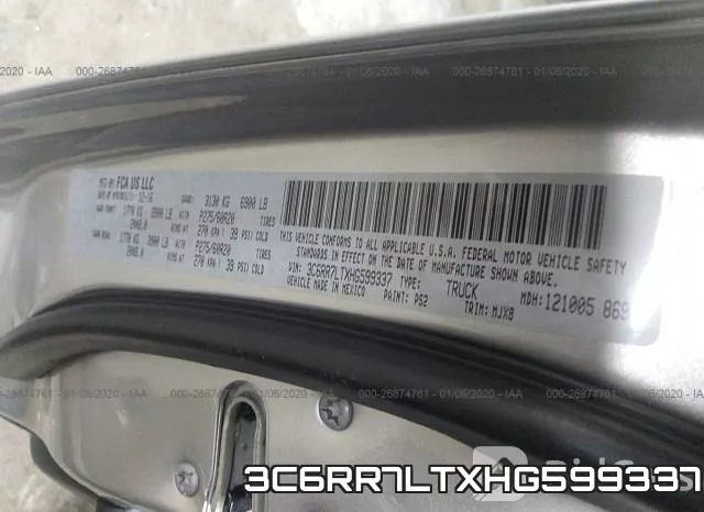 3C6RR7LTXHG599337 фото 10