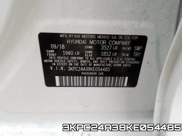 3KPC24A38KE054485 фото 2