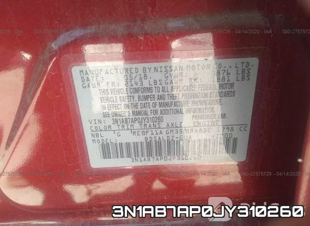 3N1AB7AP0JY310260 фото 10