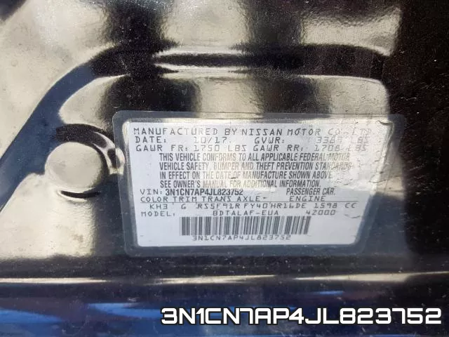 3N1CN7AP4JL823752 фото 2